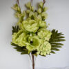 Kytica ploska ruža-gladiol x 13 svetlo-zelená