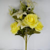 Kytica ploska ruža-ľalia x 9 žltá